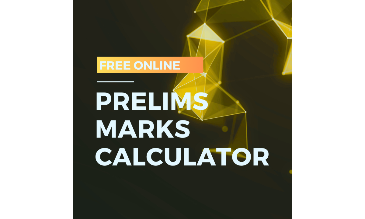 How to use Prelims Marks Calculator Online